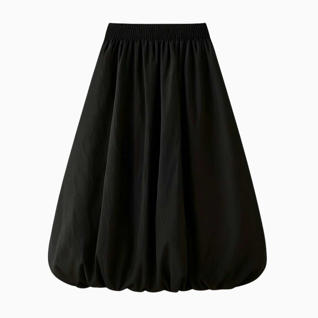 Jupe noire ballon