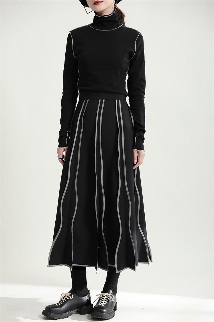 Pleated skirt