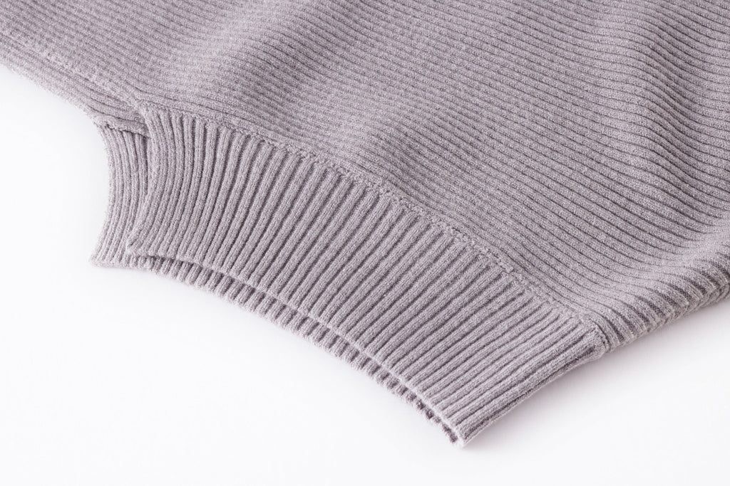 Gray poncho