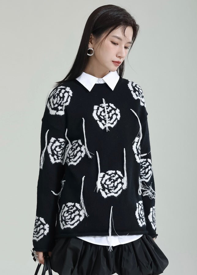 Black sweater